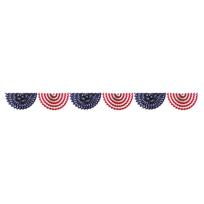 Bunting Garland - Patriotic (6ct) - Premium Party Distribution