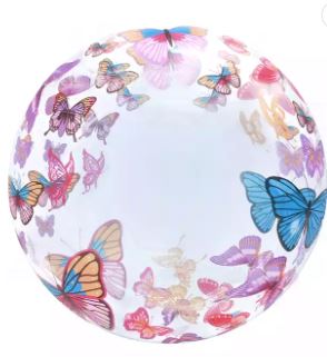 Winner Party 20" Butterfly Bubble Balloon