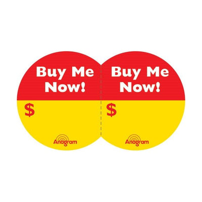 Buy Me Now Stickers - Pack of 100 - Premium Party Distribution