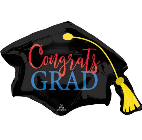 Anagram 31" Congrats Grad Cap Balloon