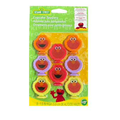 Cake Toppers - Elmo (8ct) - Premium Party Distribution