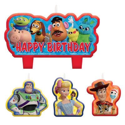 Candles - Toy Story (4ct) - Premium Party Distribution