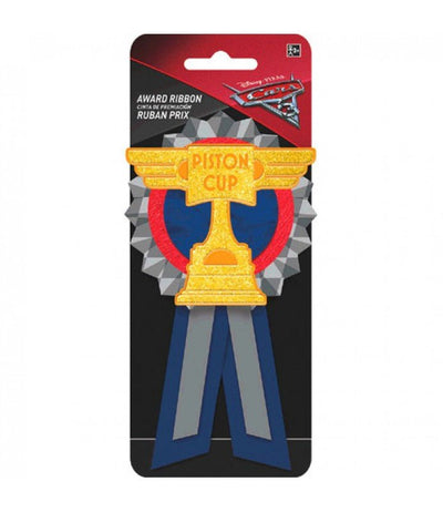 Cars 3 Deluxe Guest of Honor Ribbon (1ct) - Premium Party Distribution