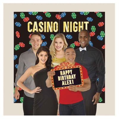 Casino Photo Booth Kit - Amscan - Premium Party Distribution