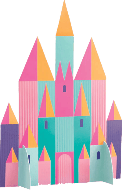 Centerpiece - Disney Princess Castle - Premium Party Distribution