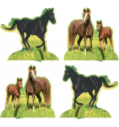 Centerpiece - Wild Horses (4ct) - Premium Party Distribution