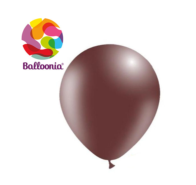 12" Chocolate (50ct) - Balloonia