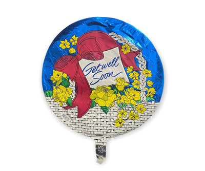 Classic 18" Get Well Soon Silver Balloon - Premium Party Distribution