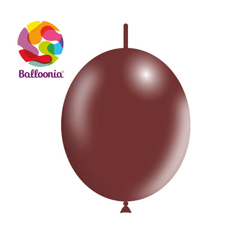 6" Decolink Chocolate (100ct) - Balloonia