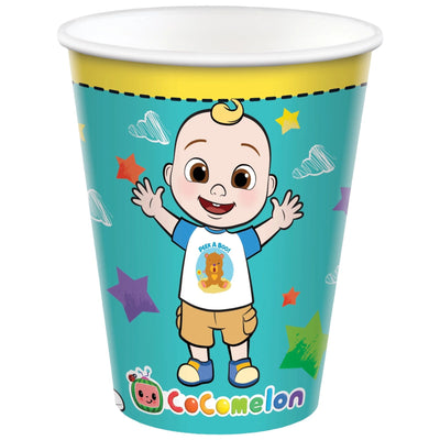 Cocomelon 9 oz. Cups 8ct - Premium Party Distribution