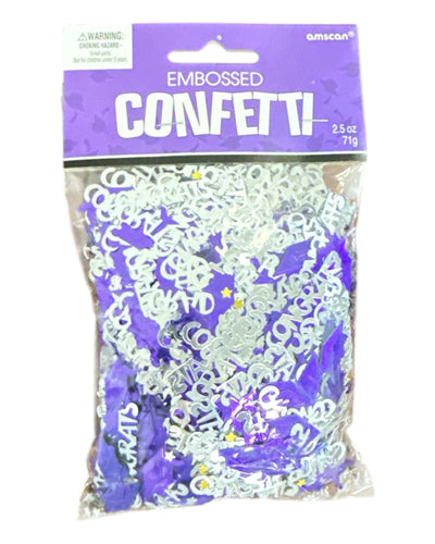 Confetti - Congrats Grad Purple - Premium Party Distribution