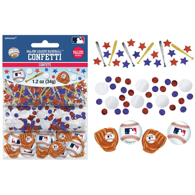 Confetti - MLB Baseball (1.2oz) - Premium Party Distribution