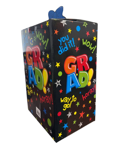Congrats Grad Gift Box 16" x 11" x8" - 1ct - Premium Party Distribution