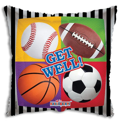 Conver USA 18" Get Well Sports Balloon - Premium Party Distribution