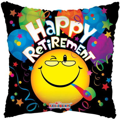 Conver USA 18" Happy Retirement Foil Balloon - Premium Party Distribution
