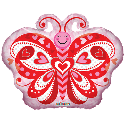 Conver USA 18" Lovely Butterfly Shape Foil Balloon - Premium Party Distribution