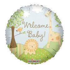Conver USA 18" Welcome Baby Foil Balloon - Premium Party Distribution