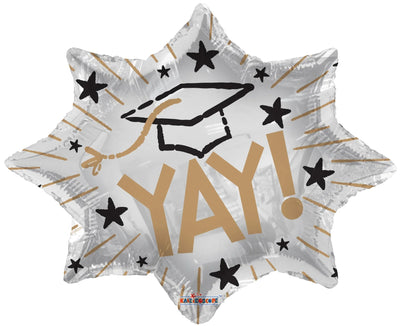 Conver USA 18" Yay! Congrats Grad - Premium Party Distribution