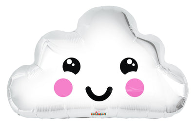 Conver USA 20" Cloud Face Gellibean Balloon - Premium Party Distribution