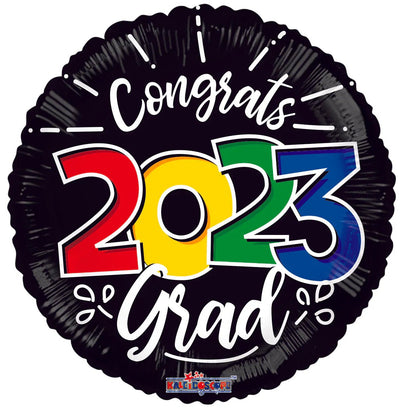 ConverUSA 18" Congrats 2023 Grad Balloon - Premium Party Distribution