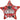 ConverUSA 18" Congrats Grad Red Star Balloon - Flat - Premium Party Distribution