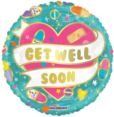 ConverUSA 18" Get Well Soon Balloon - Premium Party Distribution