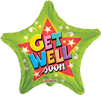ConverUSA 18" Get Well Soon Balloon - Premium Party Distribution