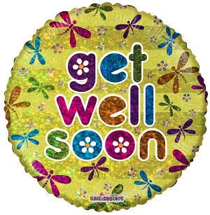 ConverUSA 18" Get Well Soon Balloon - Premium Party Distribution