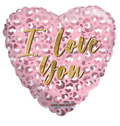 ConverUSA 18" I Love You Pink Heart Balloon - Premium Party Distribution
