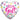 ConverUSA 18" It's A Girl Clear Heart Balloon - Premium Party Distribution