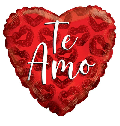 ConverUSA 18" Te Amo Heart Balloon - Premium Party Distribution