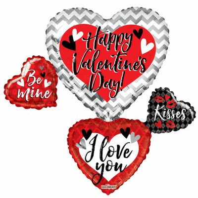 ConverUSA 36" Happy Valentine's Day Balloon - Premium Party Distribution