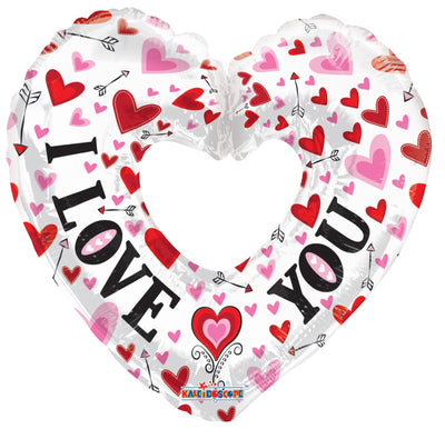 ConverUSA 36" I Love You Heart Balloon - Premium Party Distribution