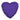 ConverUSA 4" Purple Heart Balloons 10ct - Premium Party Distribution