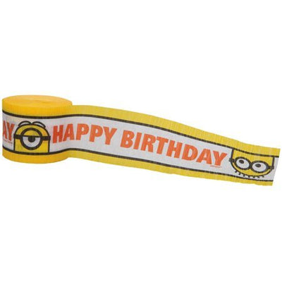 Crepe Streamer - Despicable Me - Premium Party Distribution