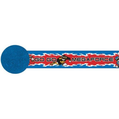 Crepe Streamer - Power Ranger Mega Force - Premium Party Distribution
