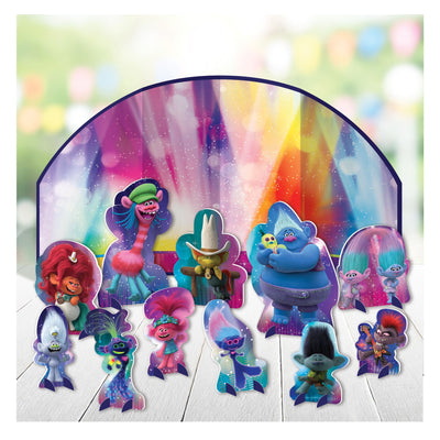 ©Trolls World Tour Table Decorating Kit (6 Count) - Amscan - Premium Party Distribution