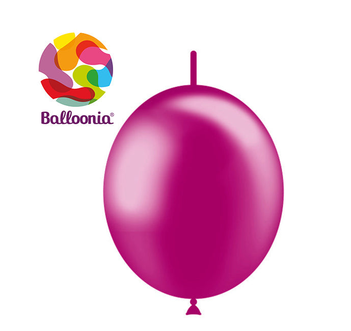 12" Decolink Metallic Fuchsia (100ct) - Balloonia