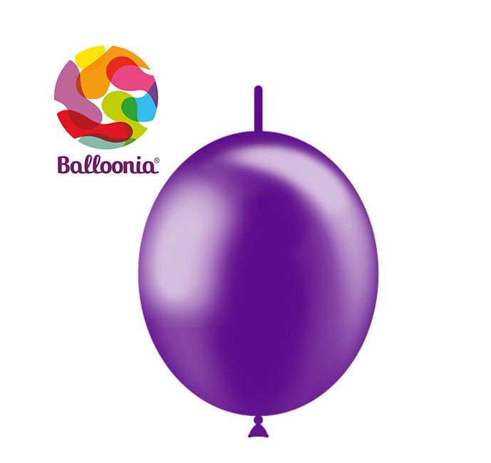 12" Decolink Metallic Purple (100ct) - Balloonia