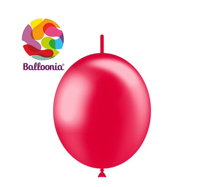 12" Decolink Metallic Red (100ct) - Balloonia