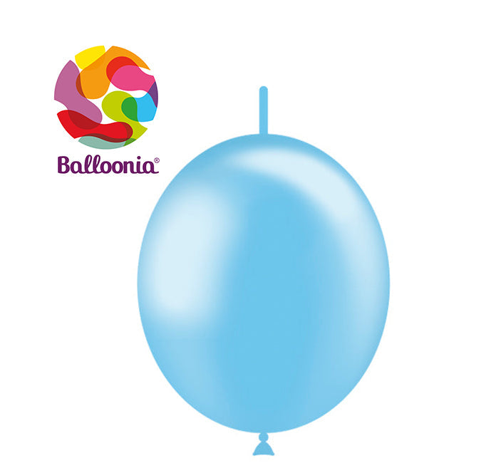 12" Decolink Metallic Sky Blue (100ct) - Balloonia