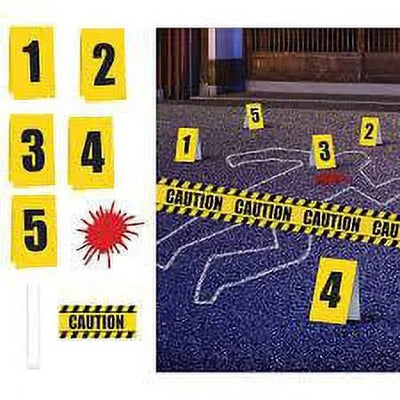 Decorating Kit - Halloween Crime Scene - Premium Party Distribution