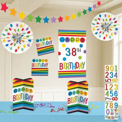 Decorating Kit - Happy Birthday Add - Any - Age - Premium Party Distribution