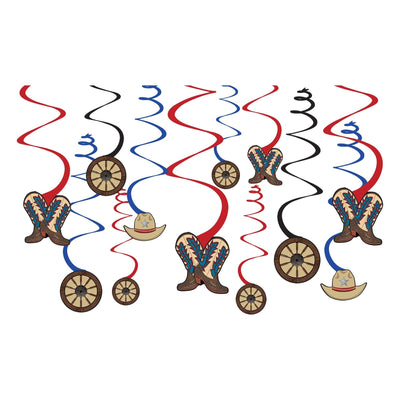 Decorations Value Pack - Western Swirls - Premium Party Distribution