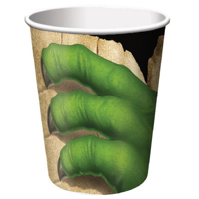 Dinosaur Blast 9 oz. Paper Cups 8ct - Premium Party Distribution