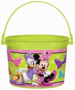 Disney Minnie Mouse Favor Bucket 4.5" (1 Unit) - Amscan - Premium Party Distribution