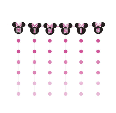 Disney Minnie Mouse Forever String Garland Kit - Amscan - Premium Party Distribution