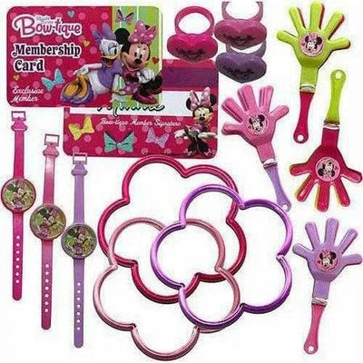 Disney Minnie Mouse Mega Mix Favor Set 100ct - Amscan - Premium Party Distribution