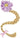 Disney Rapunzel Deluxe Hairpiece 18in - Premium Party Distribution