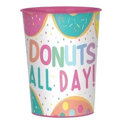 Donut Party 16oz Favor Cups 16ct - Amscan - Premium Party Distribution